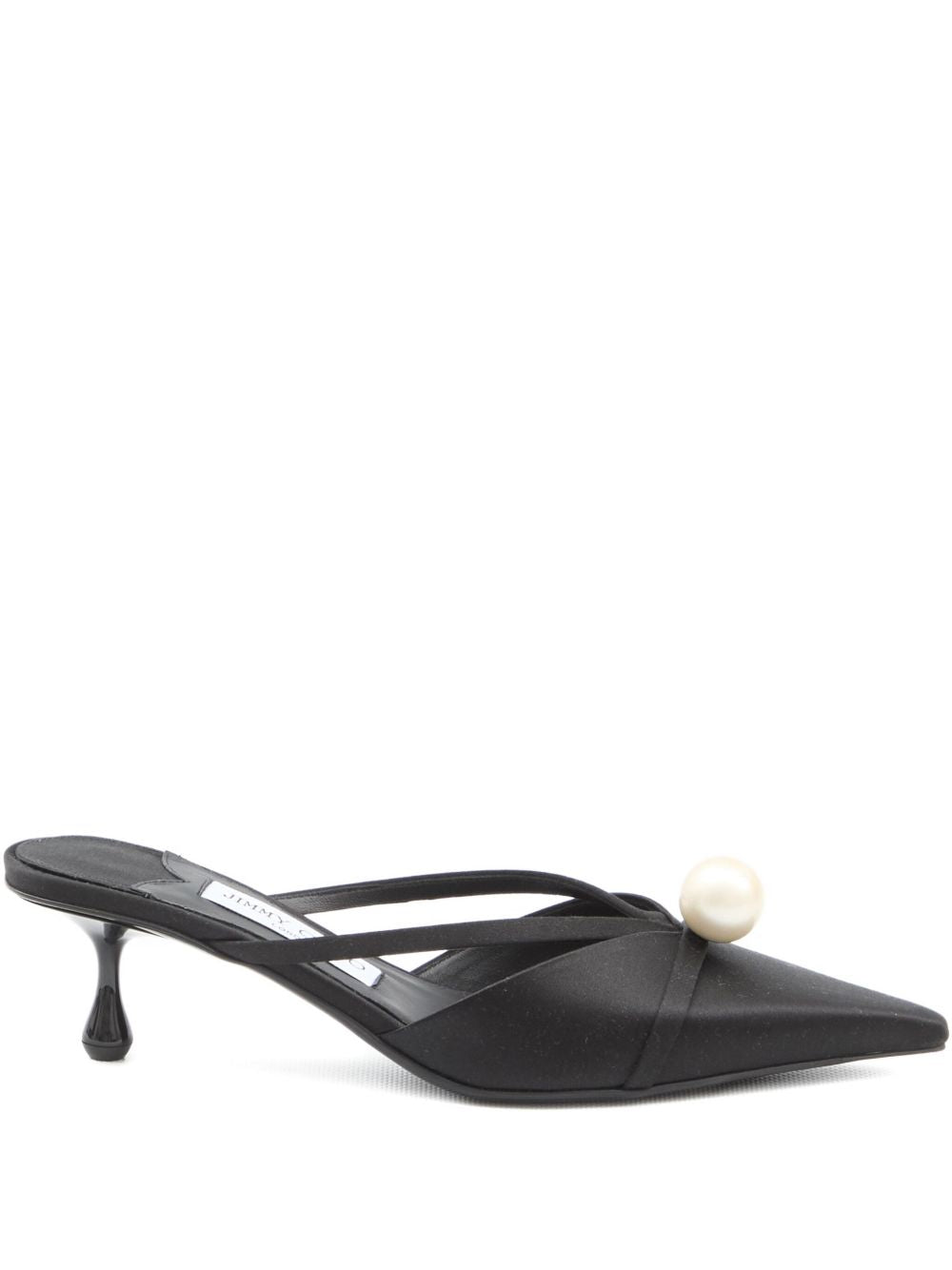 Jimmy Choo Women's 50Mm Sana Pearl-Embellished Mules