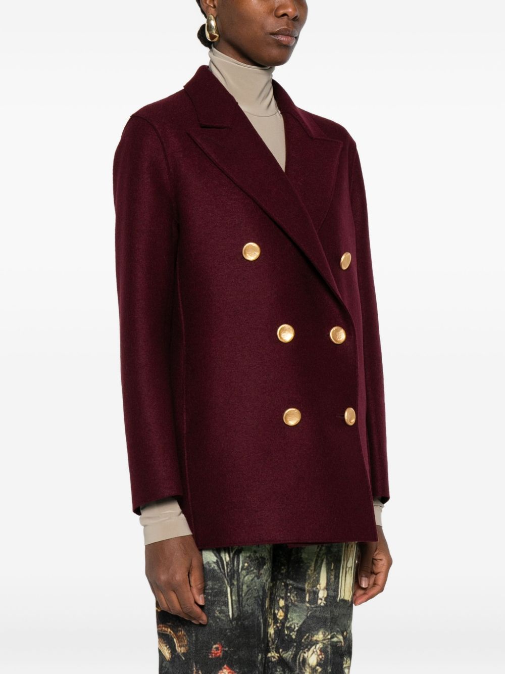 Harris Wharf London Women's Coats Brown