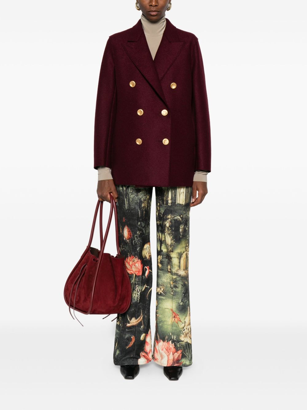 Harris Wharf London Women's Coats Brown