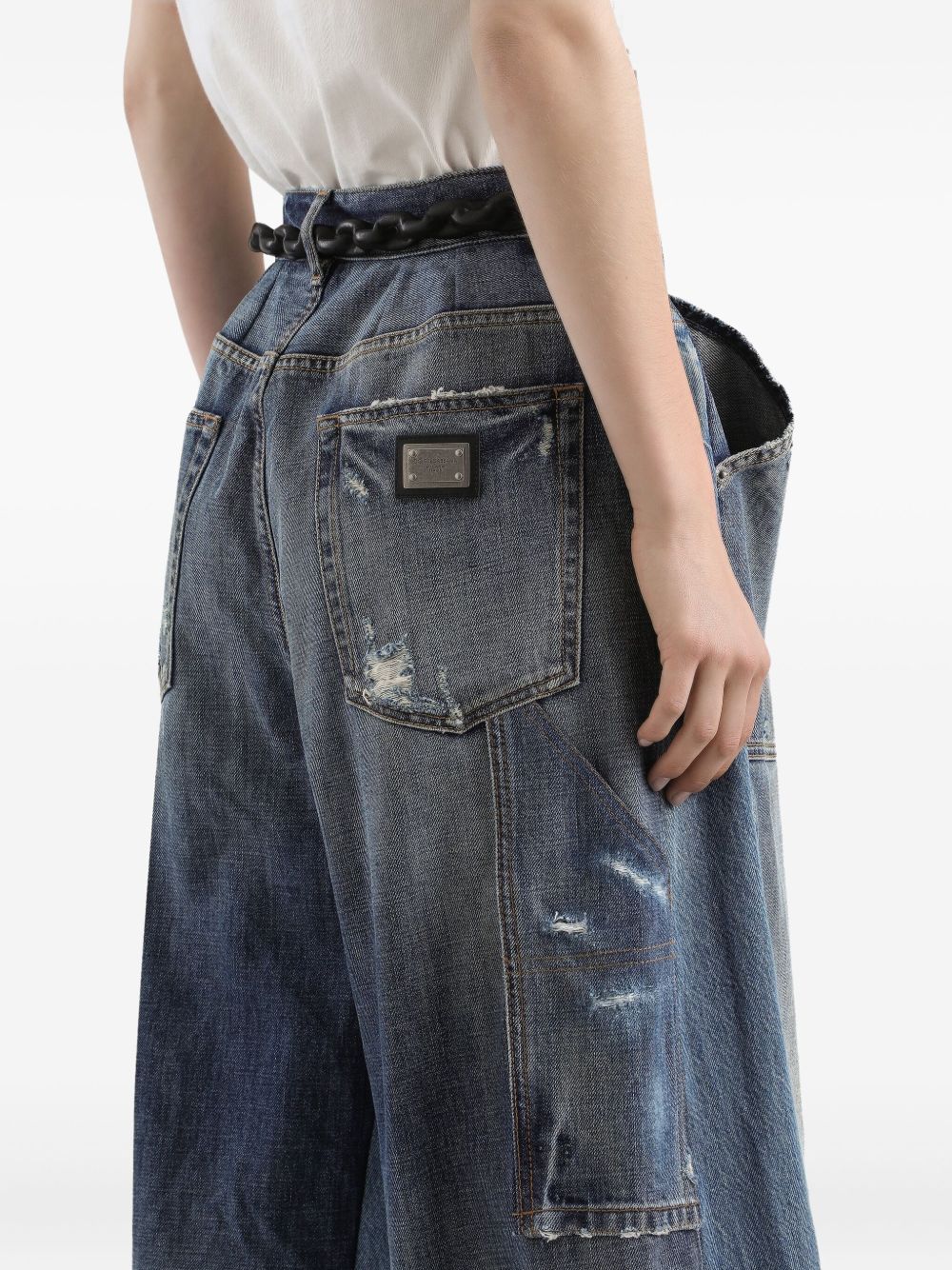 Dolce & Gabbana Women's Denim Bermuda Shorts