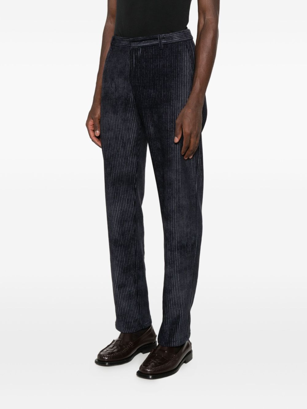Emporio Armani Men's Trousers Blue
