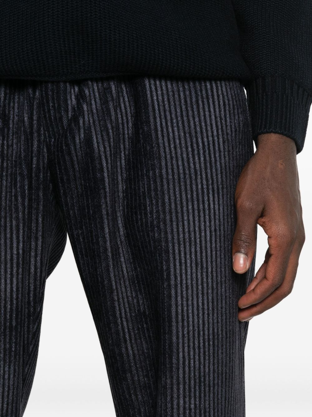 Emporio Armani Men's Trousers Blue