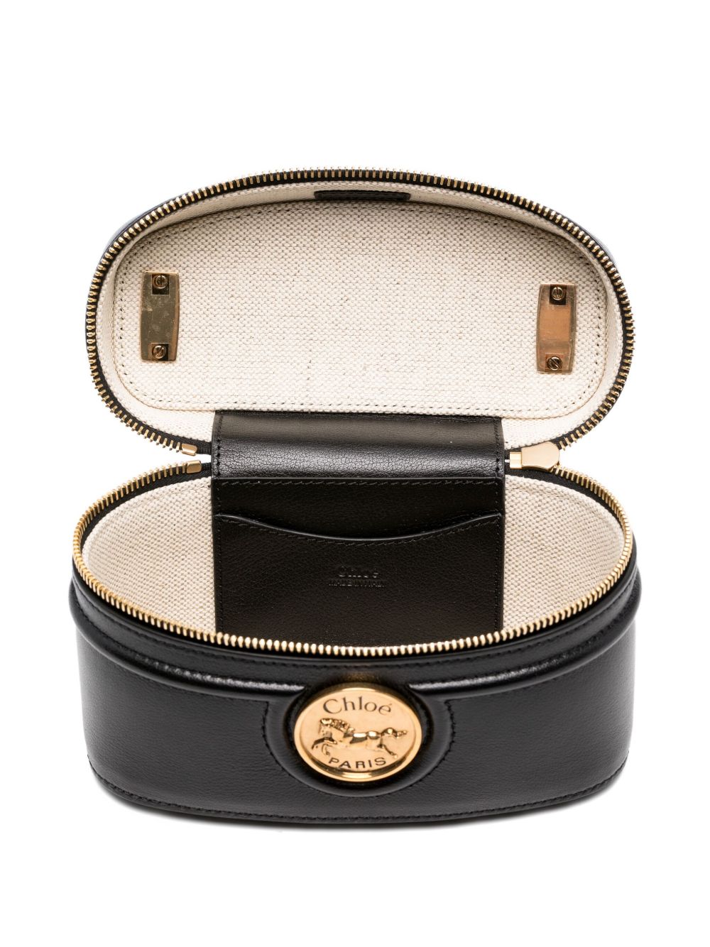 Chloé Women's Horse Medal Leather Shoulder Bag