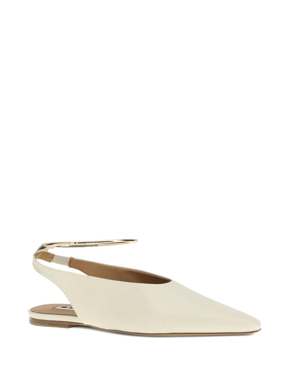 Jil Sander Women's Flat Shoes White