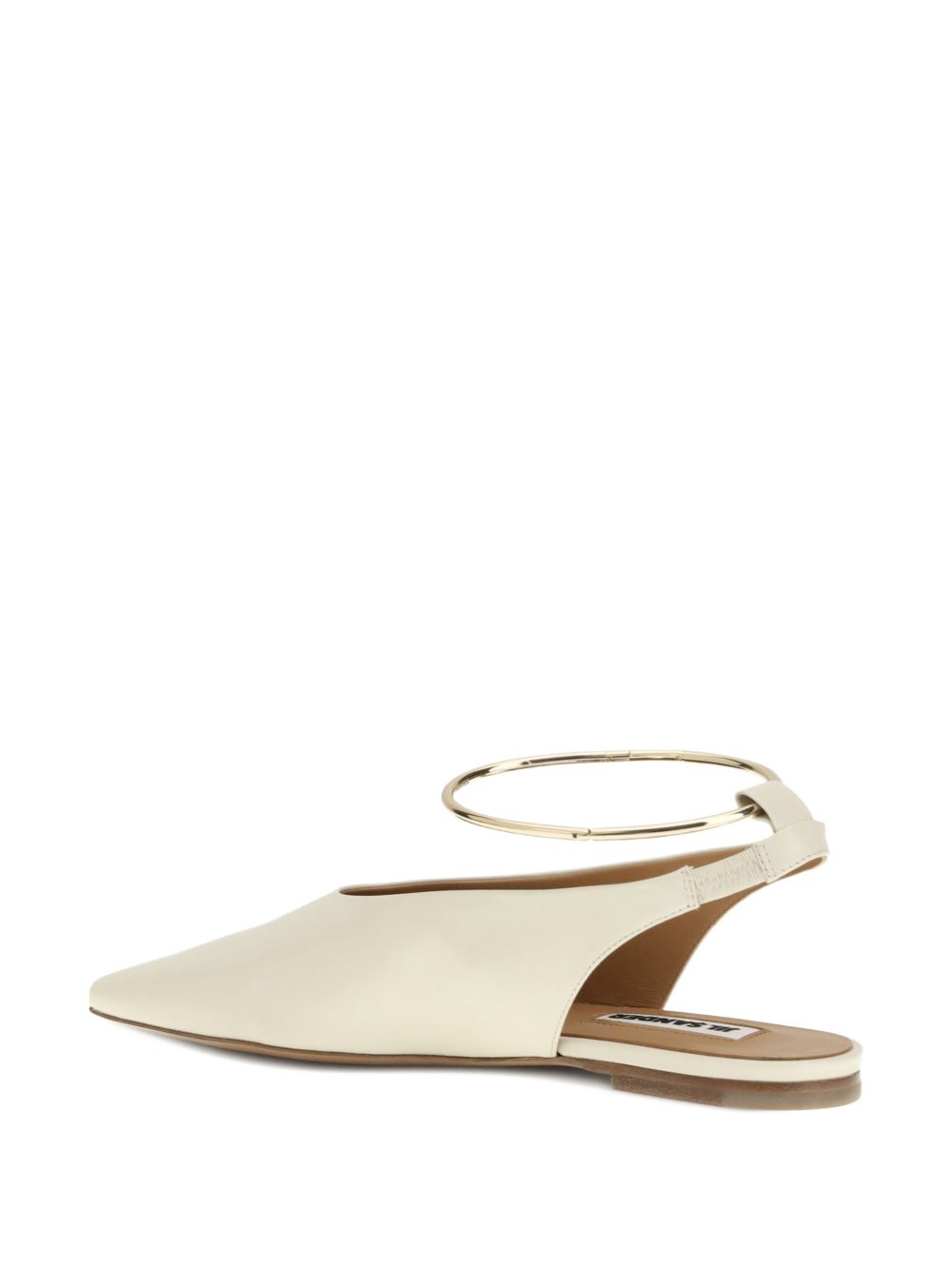 Jil Sander Women's Flat Shoes White