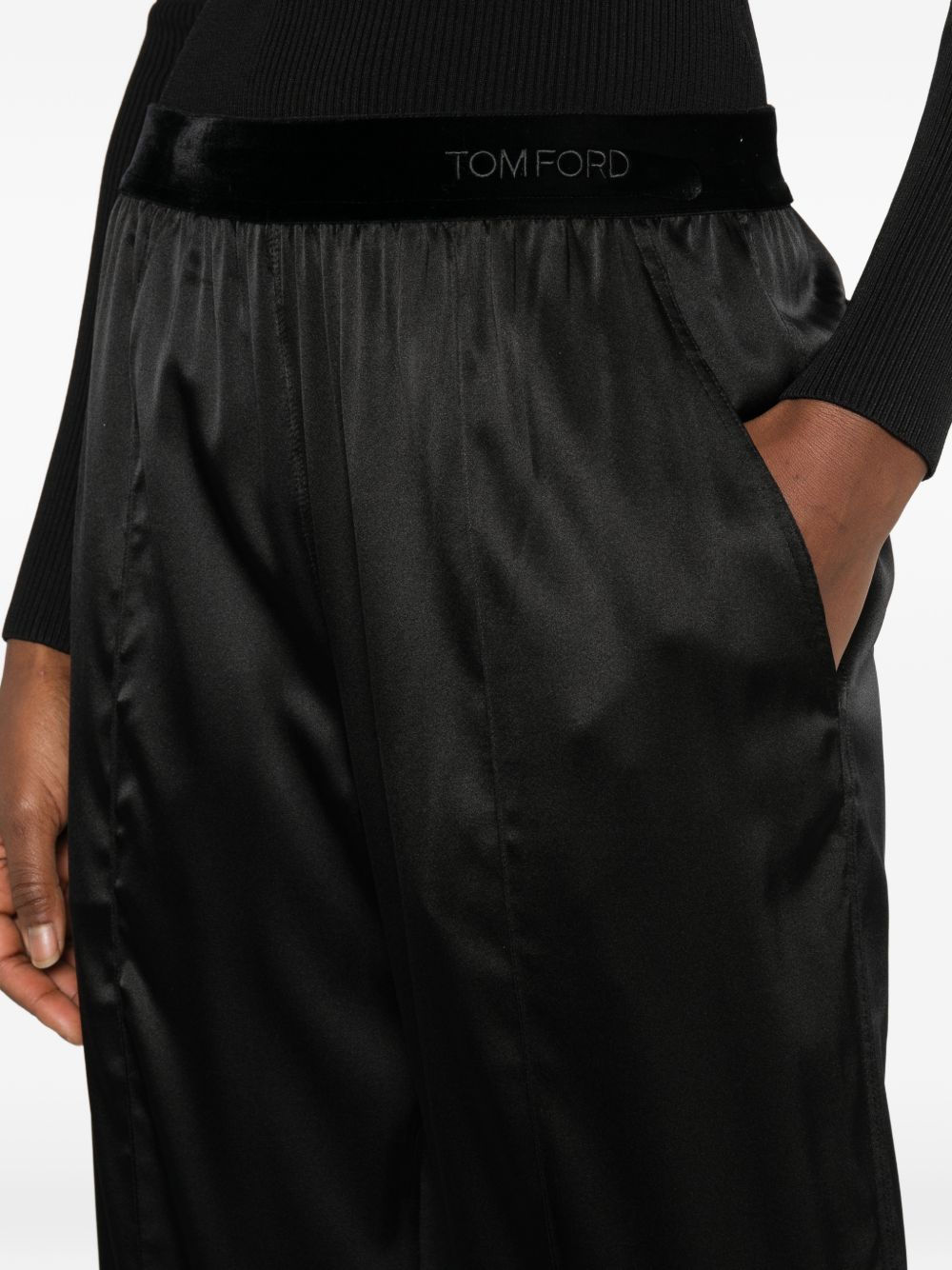 Tom Ford Women's Trousers Black