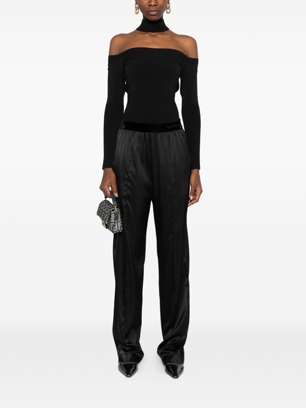 Tom Ford Women's Trousers Black