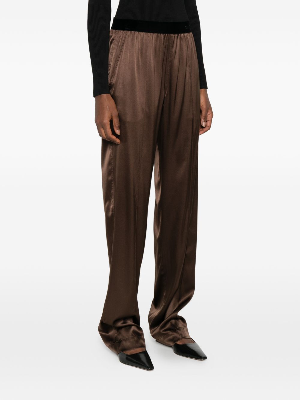 Tom Ford Women's Trousers Brown