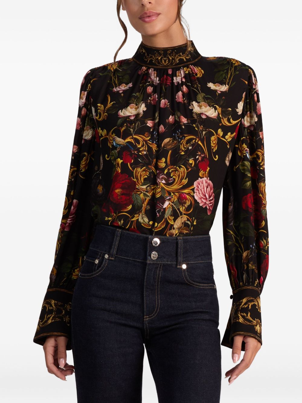 Alice + Olivia Women's Shirts Black