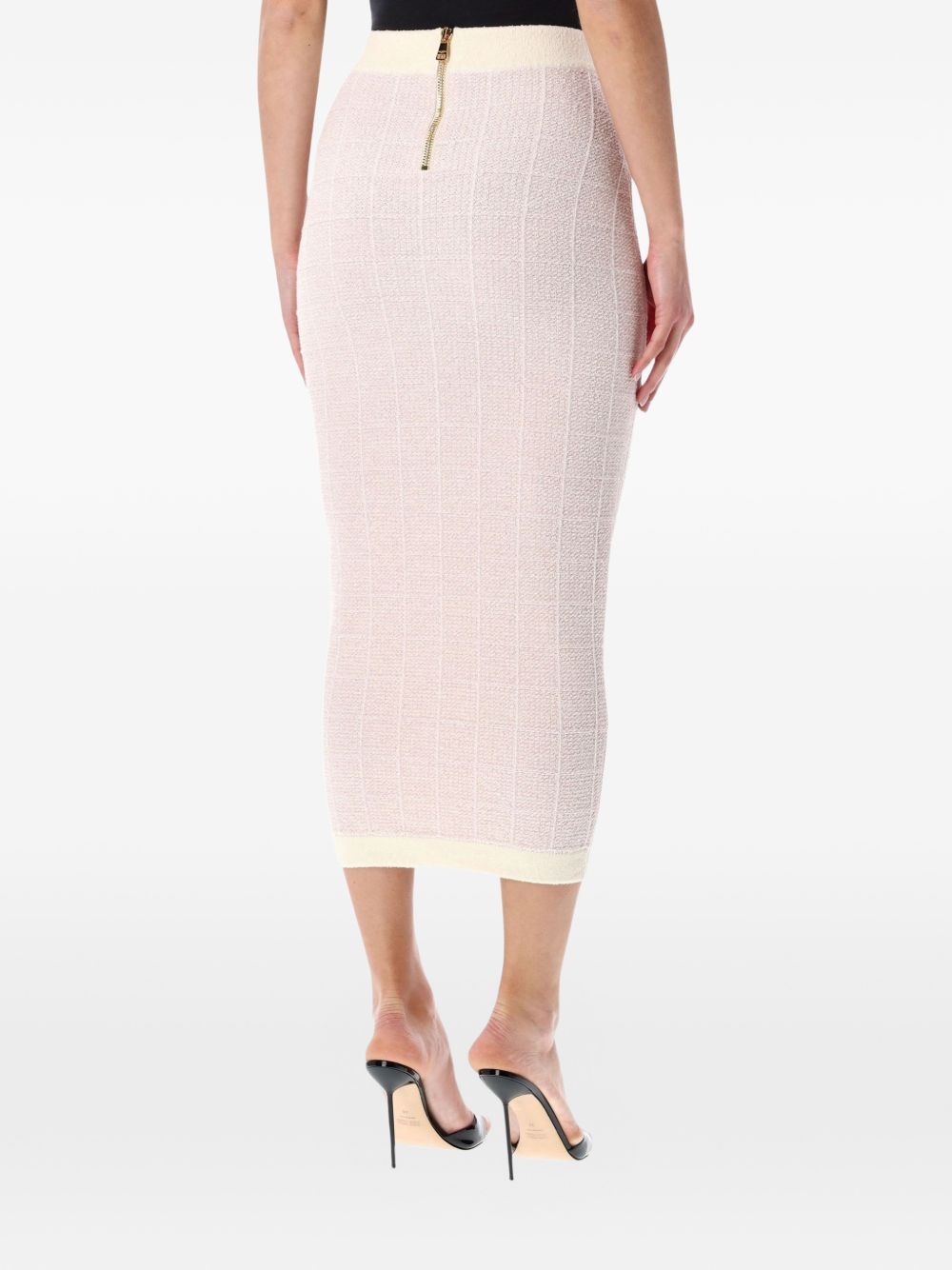Balmain Women's Skirts Pink