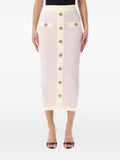 Balmain Women's Skirts Pink