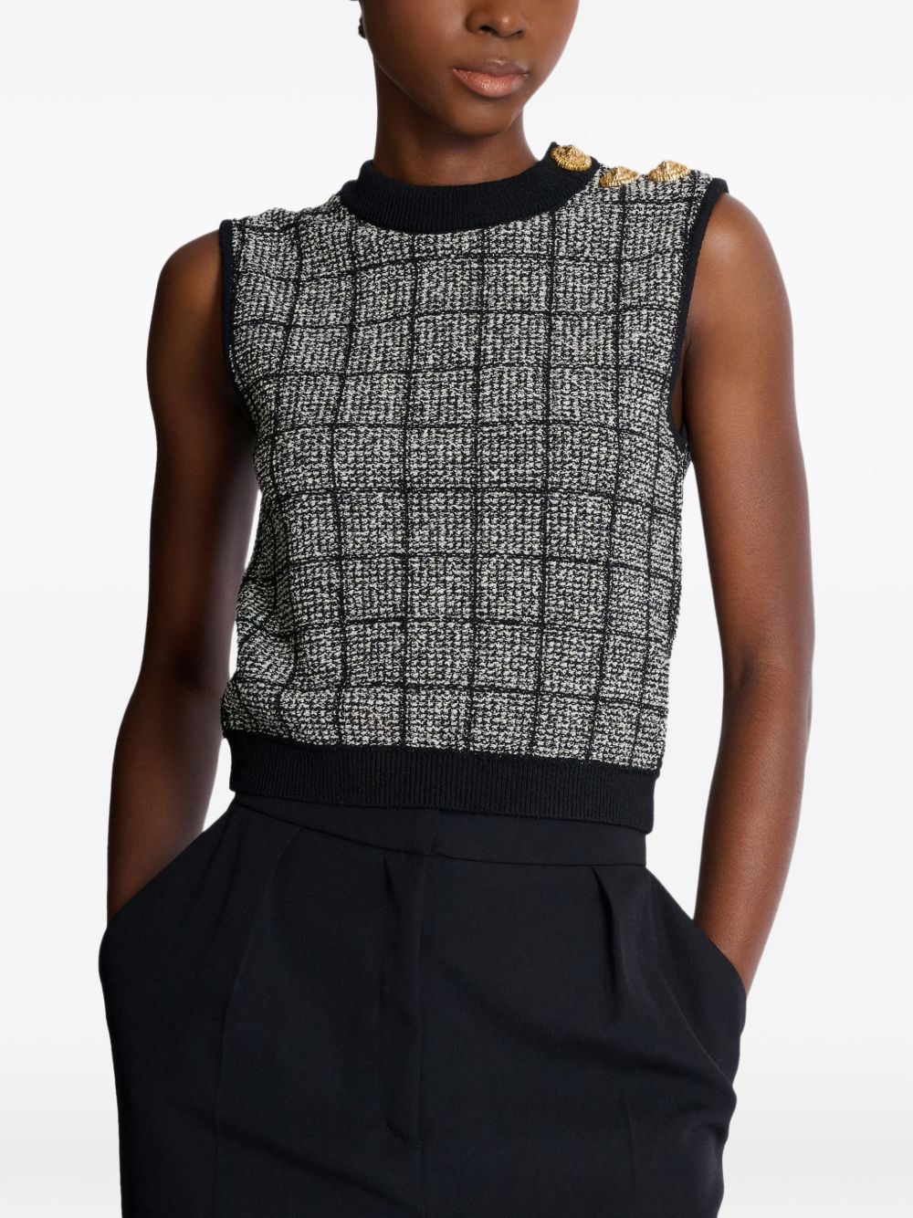 Balmain Women's Top Black