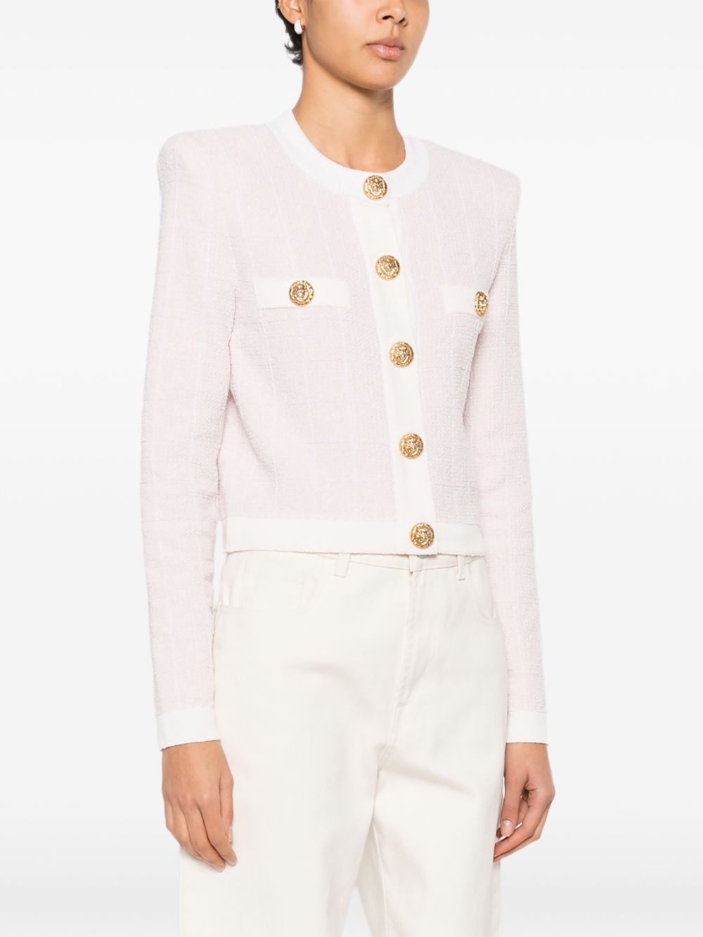 Balmain Women's Sweaters Pink