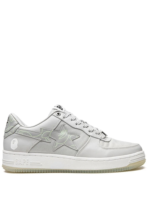 A Bathing Ape?Bape Sta #1 M2 Gray Sneakers — Same as shown — Size US M 3.5 - US W 5 — Front View