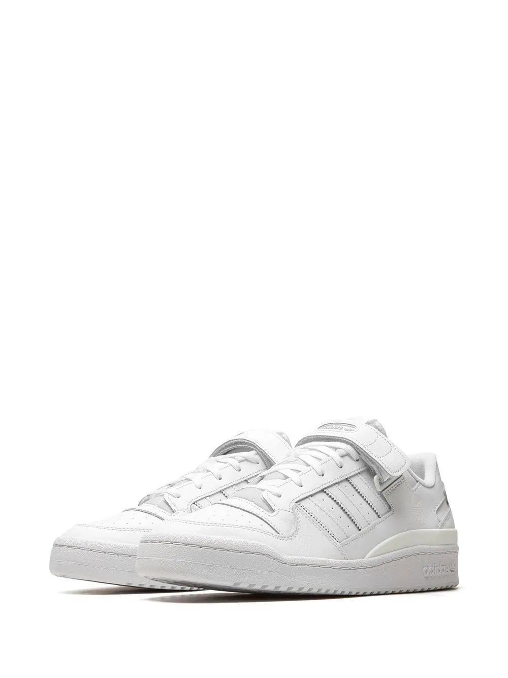 adidas Forum Low Triple White Sneakers — Same as shown — Size US M 10.5 - US W 12 — Detail View