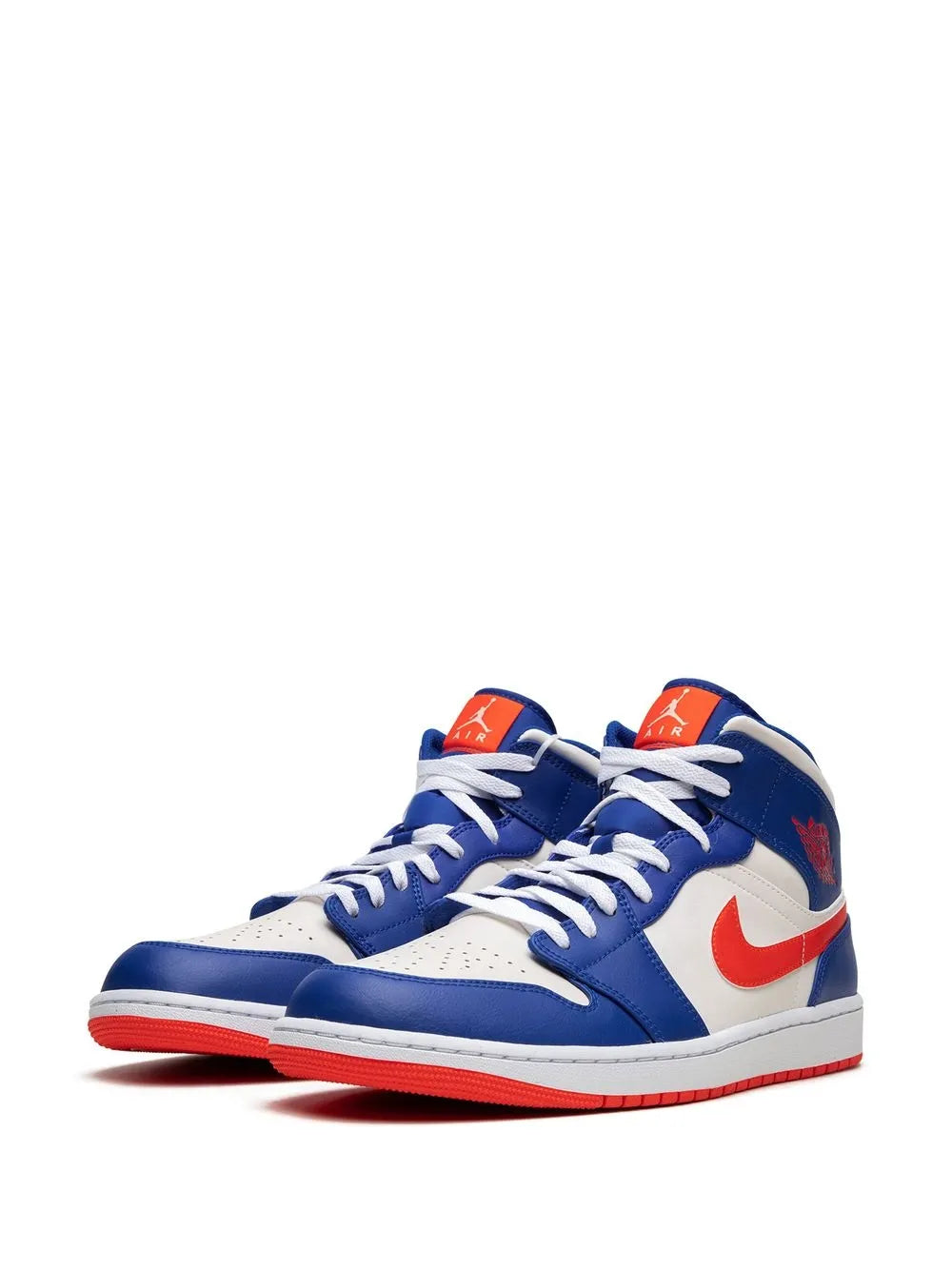 Air Jordan 1 Mid Knicks Sneakers — Same as shown — Size US M 11.5 - US W 13 — Detail View