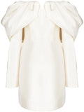 Rachel Gilbert Viola Off The Shoulder Minidress — Ivory — Size XS — Front View