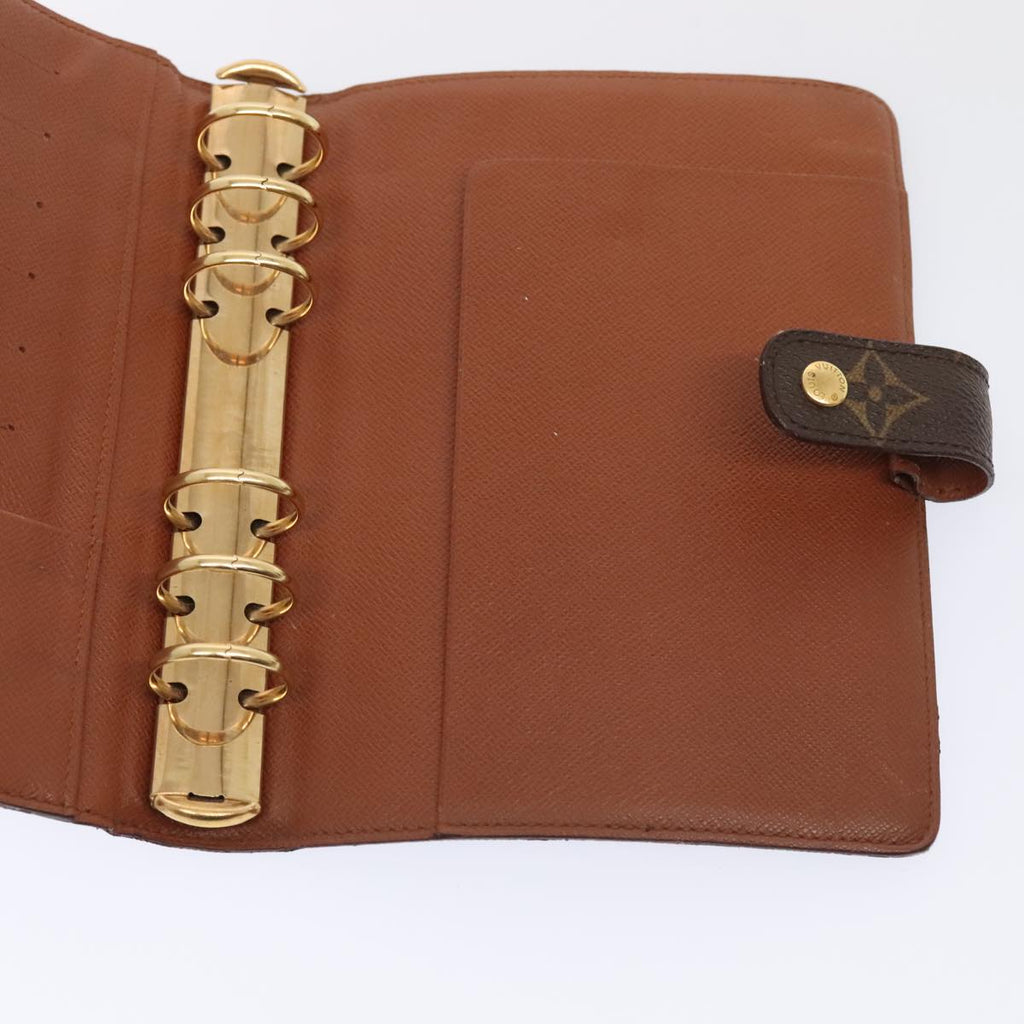 Louis Vuitton Agenda Cover Brown Canvas Wallet  (Pre-Owned)