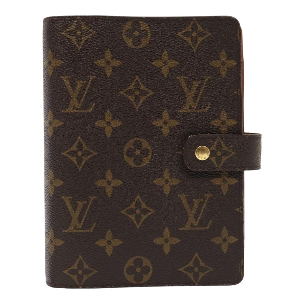Louis Vuitton Agenda Cover Brown Canvas Wallet  (Pre-Owned)