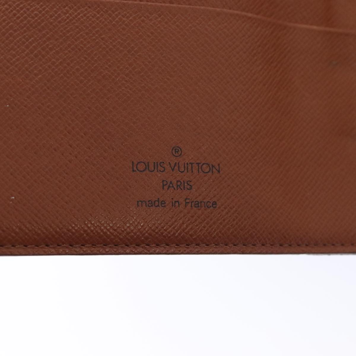Louis Vuitton Agenda Cover Brown Canvas Wallet  (Pre-Owned)
