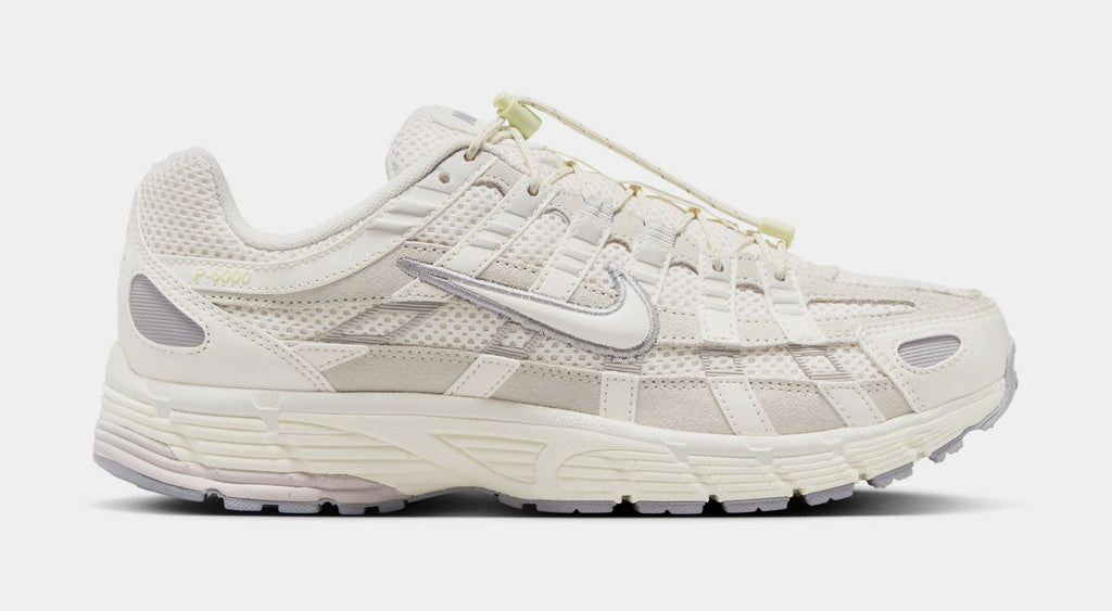 Exclusive P-6000 Premium Light Bone Womens Running Shoes (Light Bone/Platinum Violet/Cement Grey) Final Sale — 5 — Front View