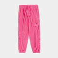 Exclusive Teddy Joggers Womens Pants (Pink) — XS — Front View
