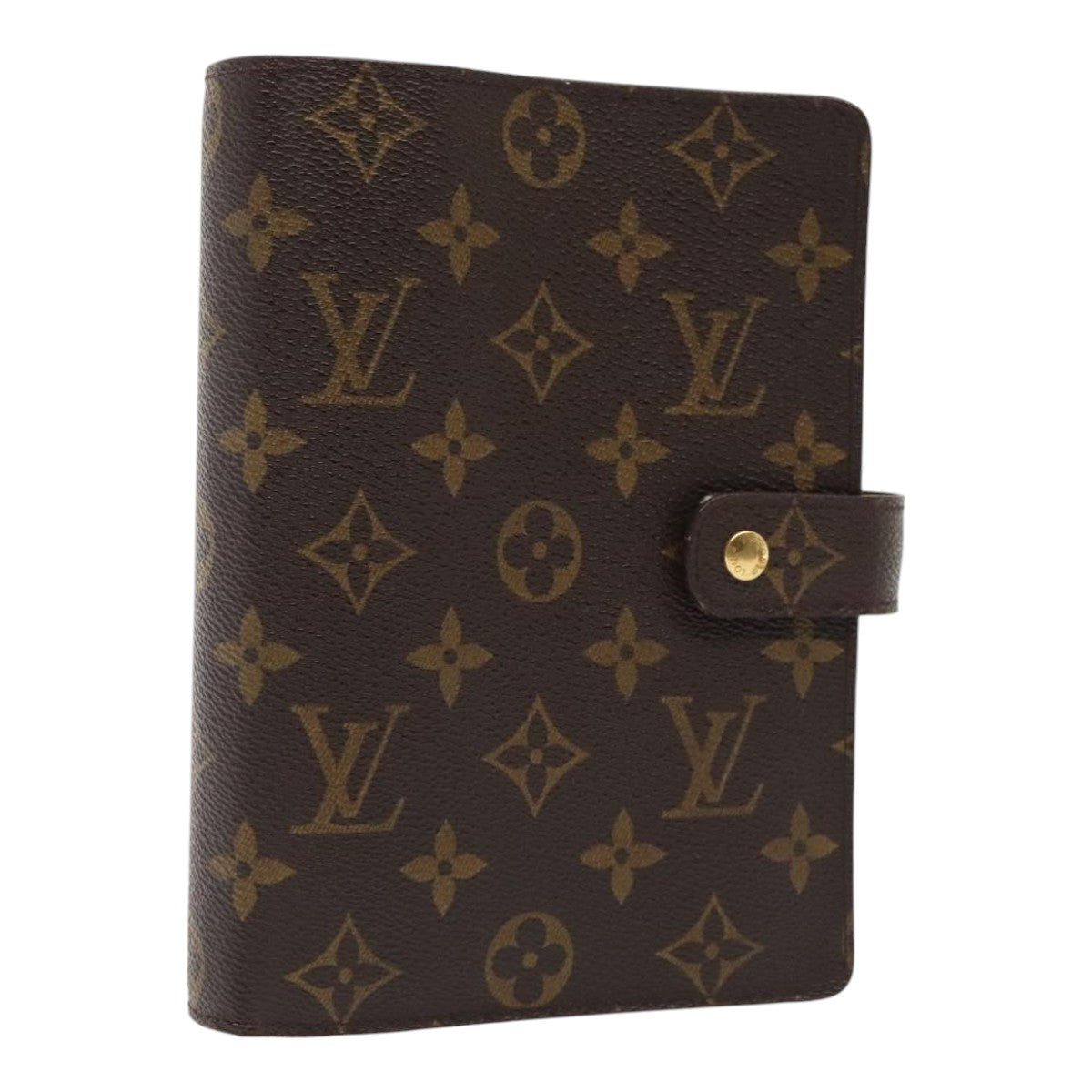 Louis Vuitton Agenda Cover Brown Canvas Wallet  (Pre-Owned)