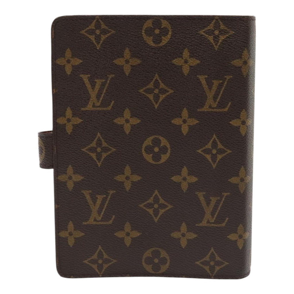 Louis Vuitton Agenda Cover Brown Canvas Wallet  (Pre-Owned)