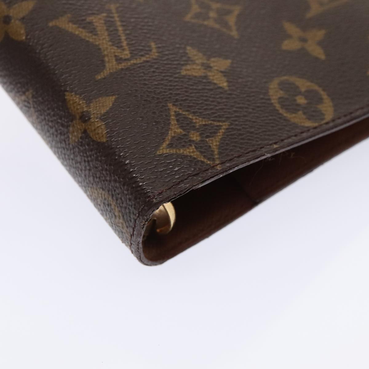 Louis Vuitton Agenda Cover Brown Canvas Wallet  (Pre-Owned)