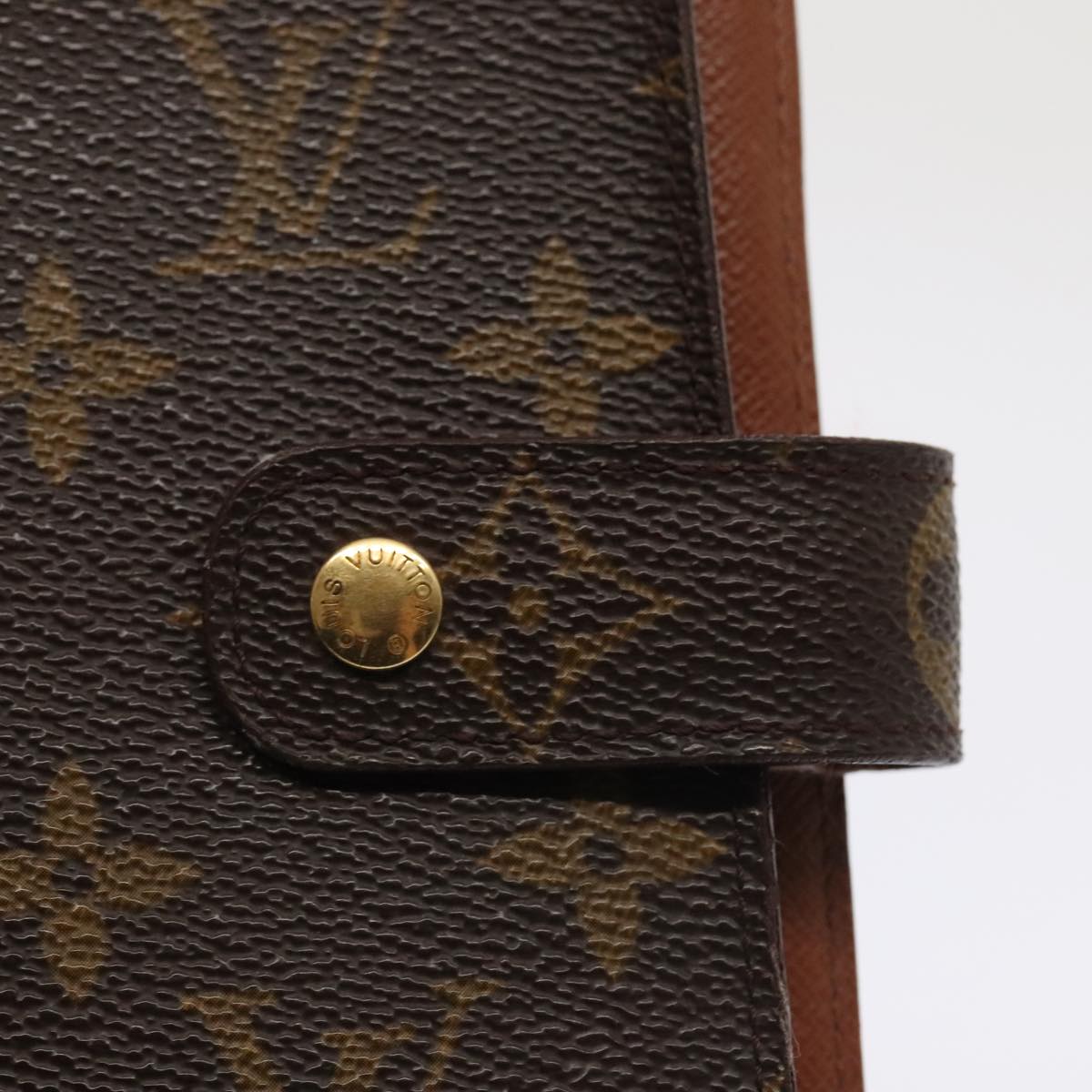 Louis Vuitton Agenda Cover Brown Canvas Wallet  (Pre-Owned)