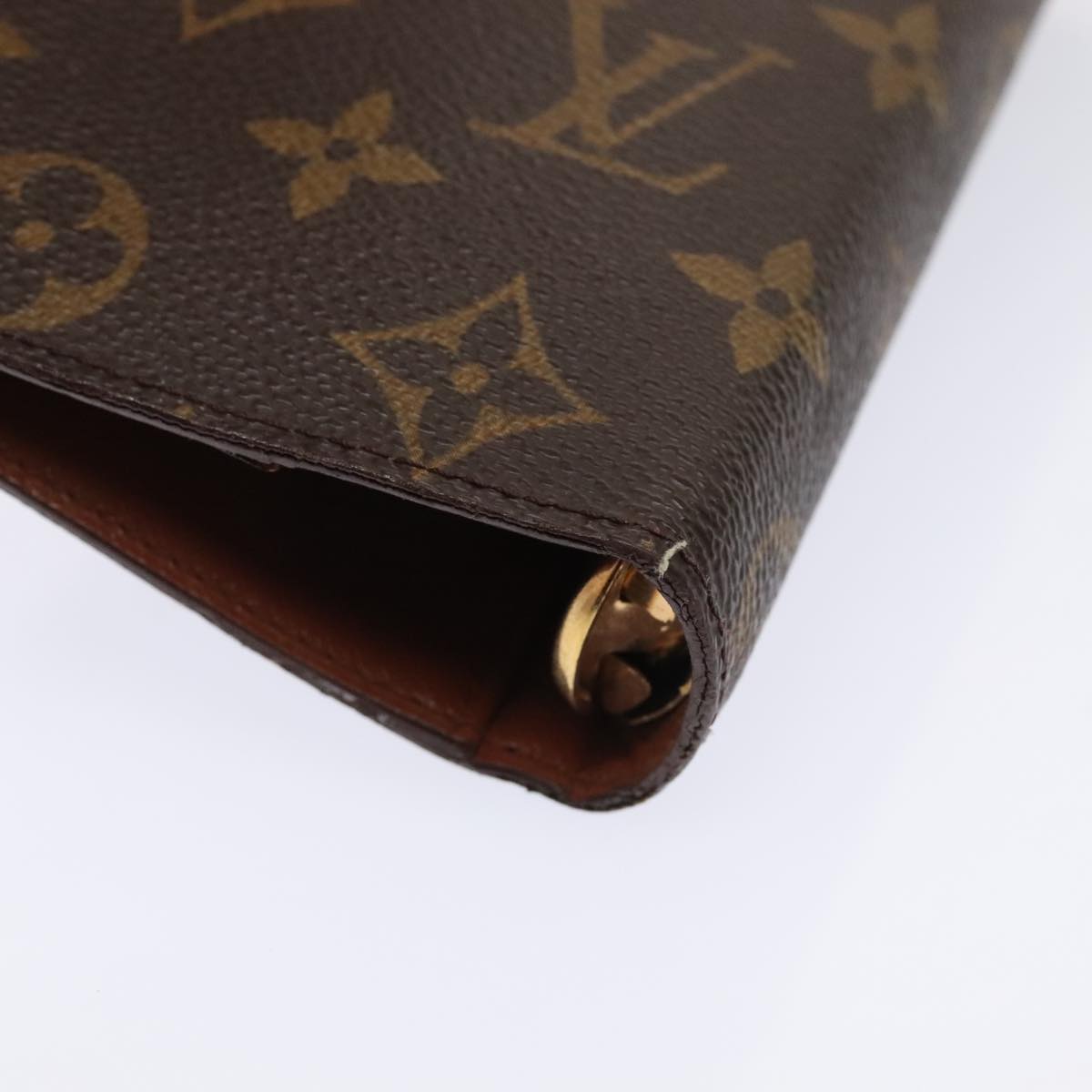 Louis Vuitton Agenda Cover Brown Canvas Wallet  (Pre-Owned)