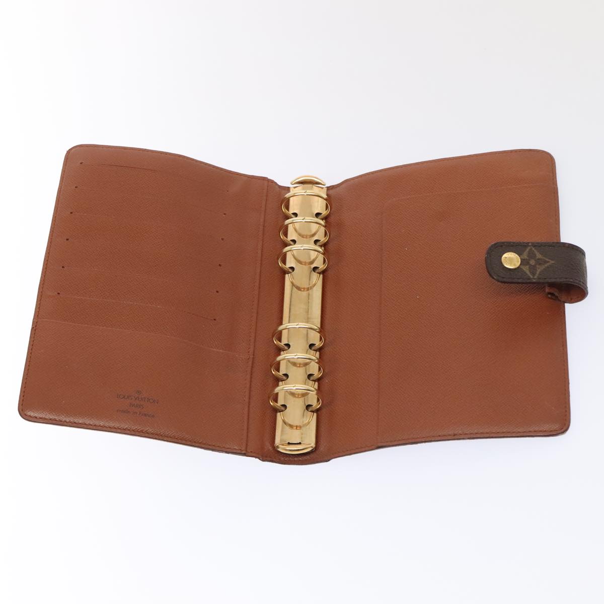Louis Vuitton Agenda Cover Brown Canvas Wallet  (Pre-Owned)