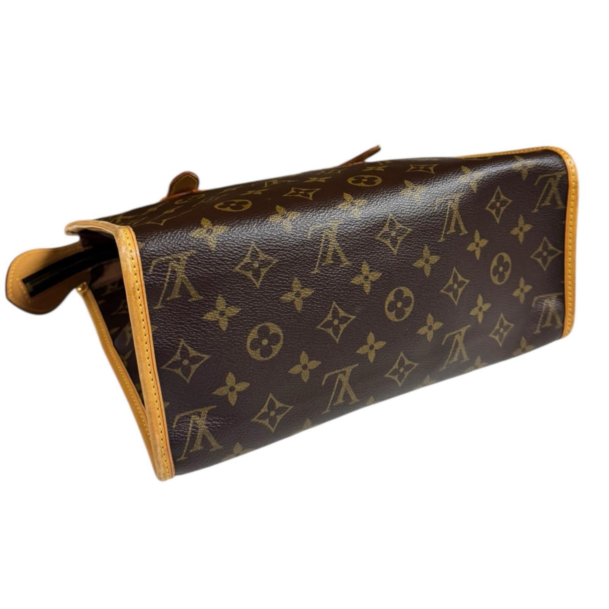 Louis Vuitton Brown Monogram Canvas Shoulder Bag (Pre-Owned)