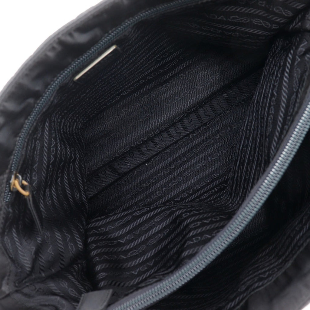 Prada Black Nylon Tote Bag (Pre-Owned)