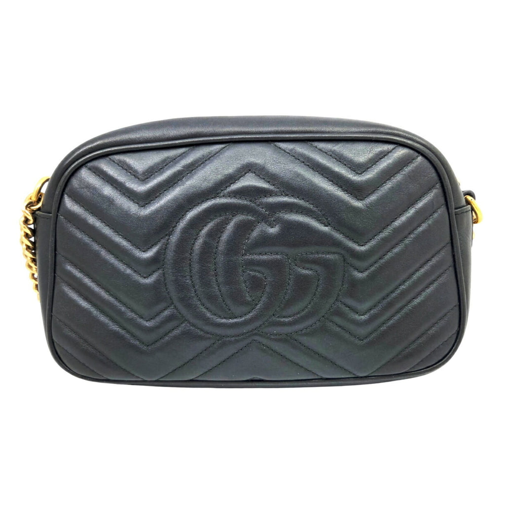 Gucci Black Leather Shoulder Bag (Pre-Owned)