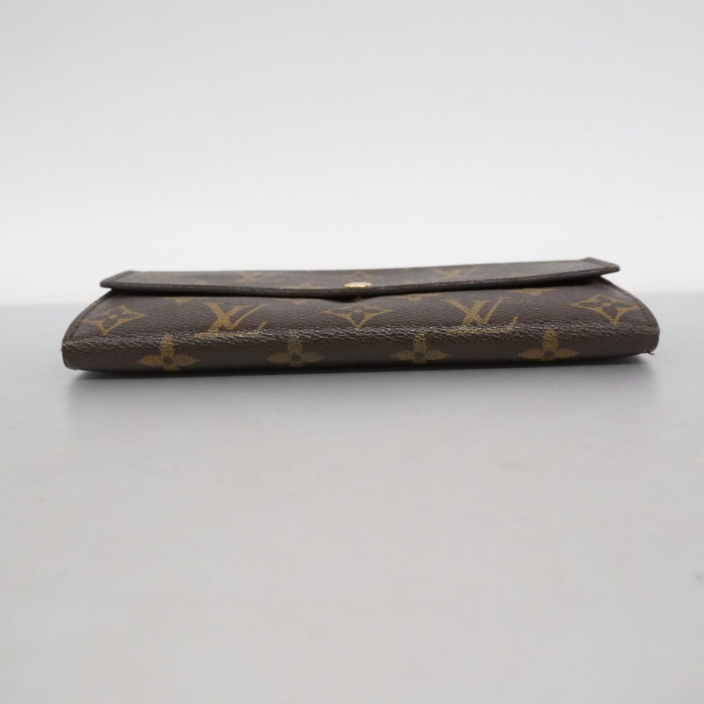 Louis Vuitton Brown Long Wallet (Bi-Fold) (Pre-Owned)