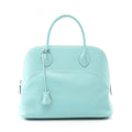 Hermes Blue Epsom Leather Handbag (Pre-Owned)