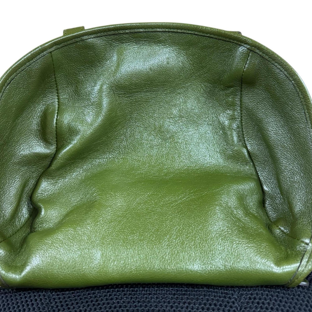 Gucci Green Leather Backpack (Pre-Owned)