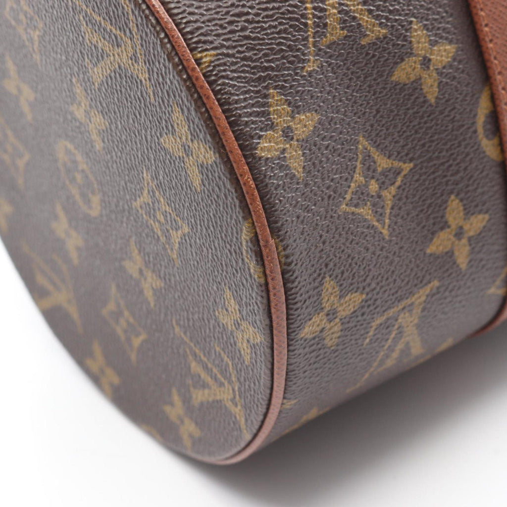 Louis Vuitton Brown Monogram Coated Canvas Leather Handbag (Pre-Owned)