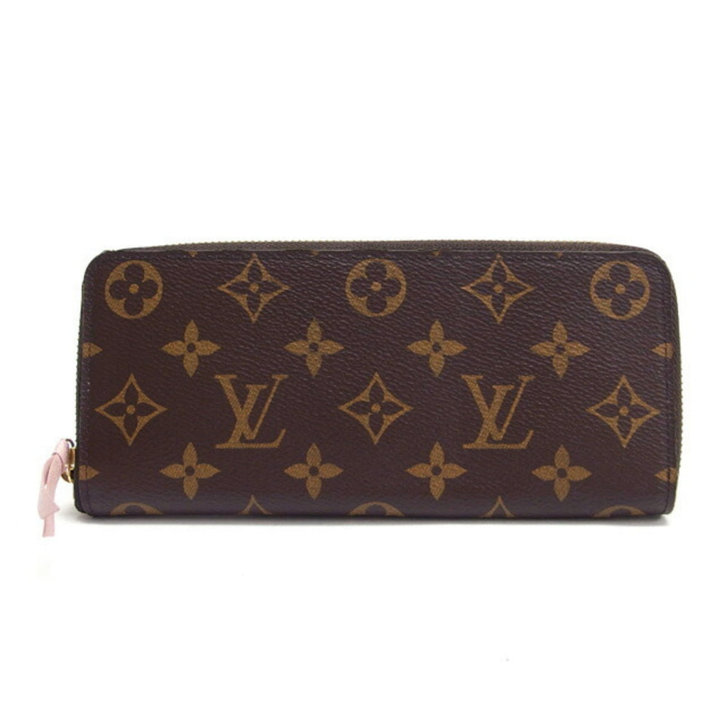 Louis Vuitton Brown Pink Rose Ballerine Monogram Canvas Long Wallet (Bi-Fold) (Pre-Owned)