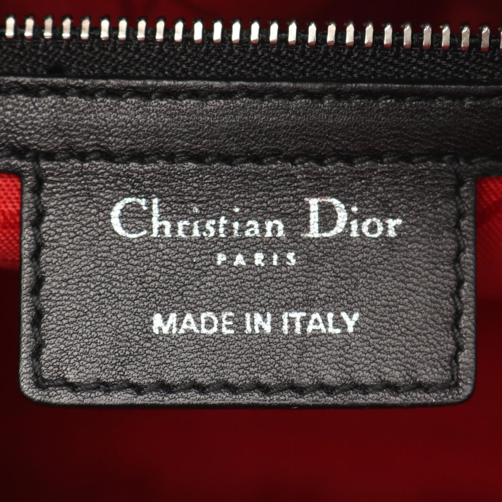 Christian Dior Black Leather Handbag (Pre-Owned)
