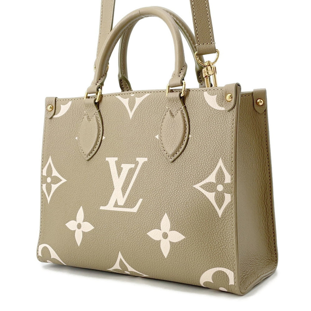 Louis Vuitton Monogram Empreinte Khaki Monogram Empreinte Handbag (Pre-Owned)