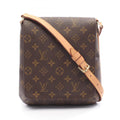 Louis Vuitton Brown Monogram Coated Canvas Shoulder Bag (Pre-Owned)