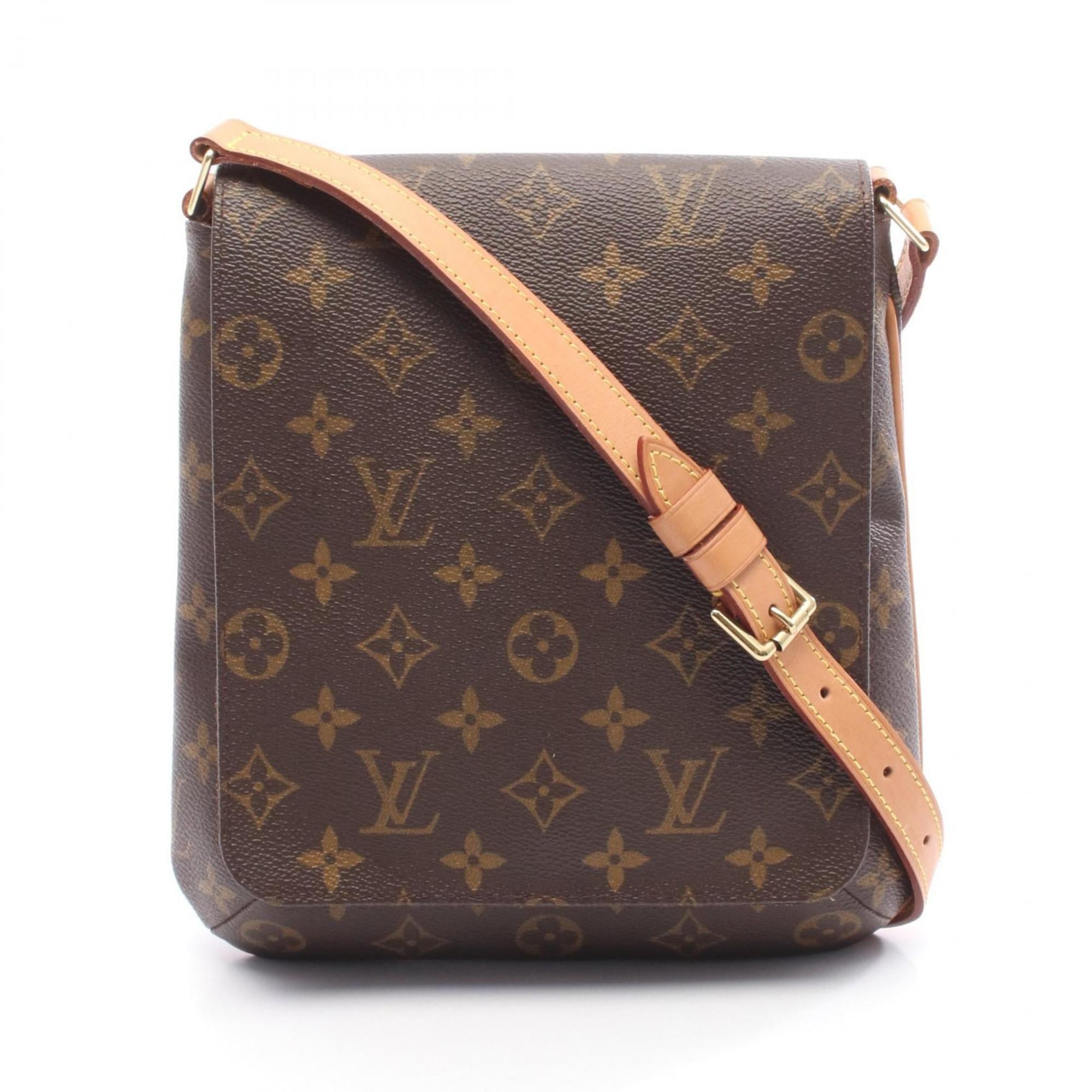 Louis Vuitton Brown Monogram Coated Canvas Shoulder Bag (Pre-Owned)