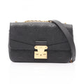Louis Vuitton Black Noir Monogram Empreinte Shoulder Bag (Pre-Owned)