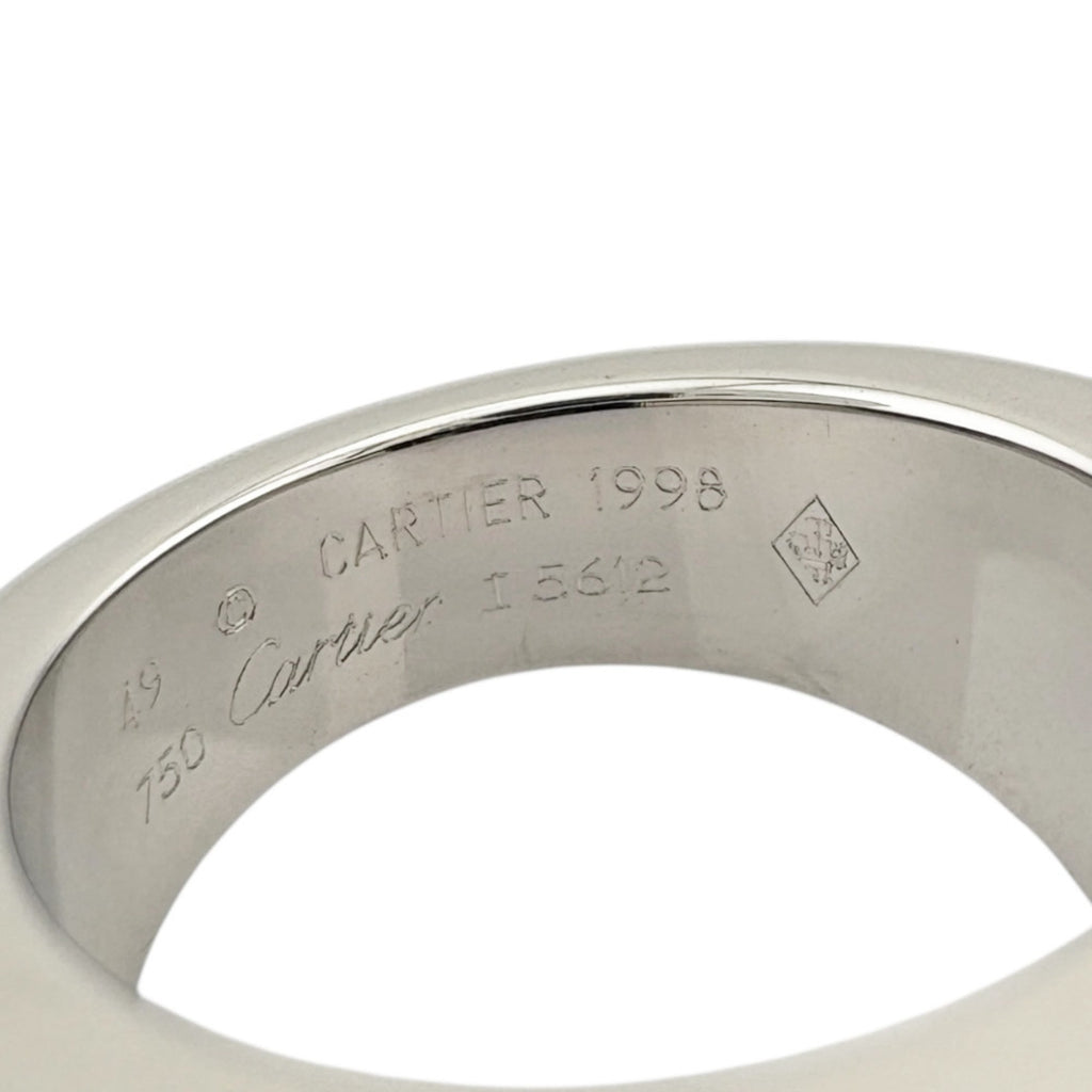 Cartier White Gold White Gold (18K) Band Ring (Pre-Owned)