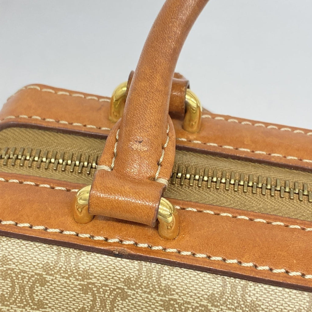 Celine Beige Pvc Handbag (Pre-Owned)