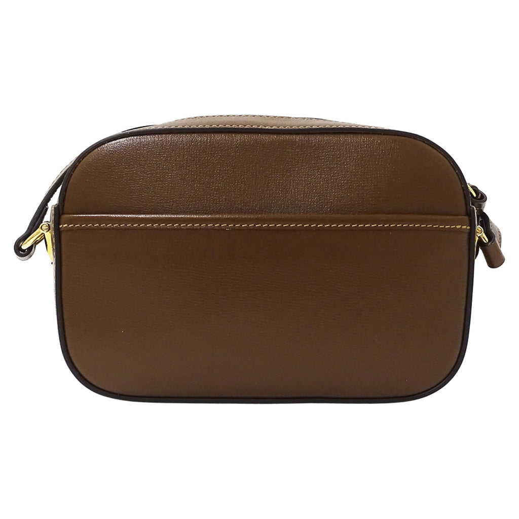 Gucci Brown Leather Shoulder Bag (Pre-Owned)