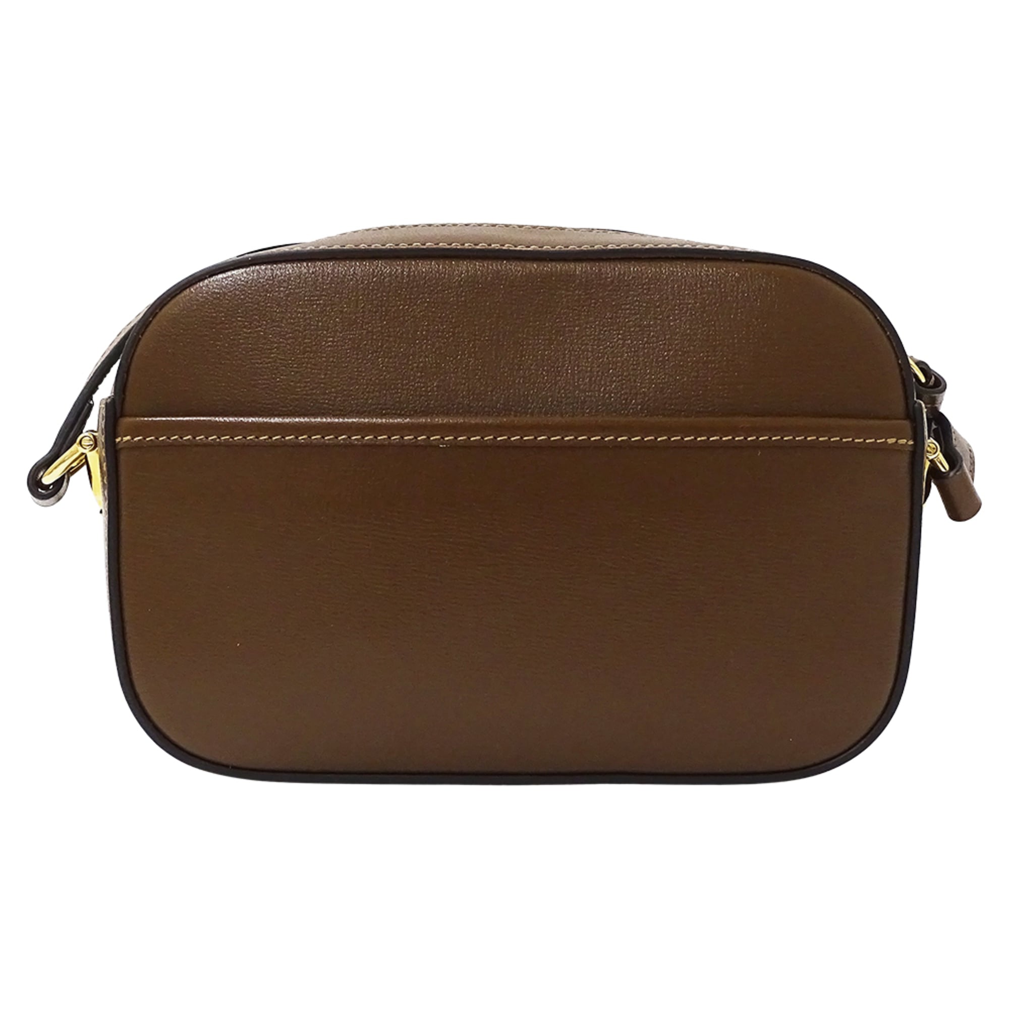 Gucci Brown Leather Shoulder Bag (Pre-Owned)