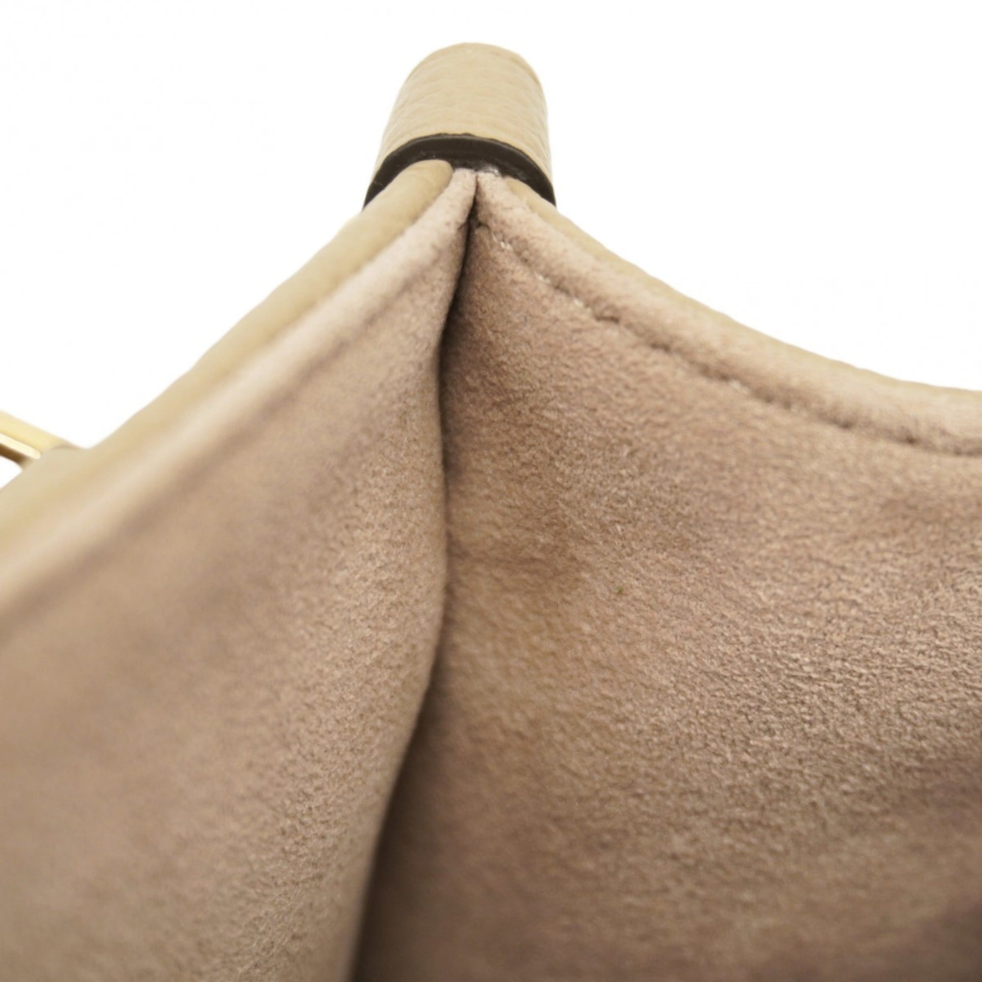 Louis Vuitton Cream Tourterelle Handbag (Pre-Owned)